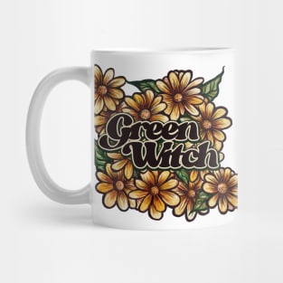 Green Witch Mug